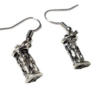 earrings Halloween Hourglass of Witchcraft Magic