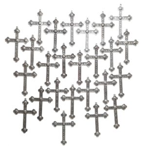 wholesale-steam-punk-cross-jewelry-pendant-darice-solid-oak-pat-catans-michaels-crafts-church-cross