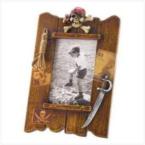 PIRATEPICFRAME-Pirate Picture-Frame-home-decor-photo-frame-4x6-fancy-picture-frame