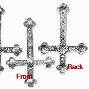 HI5PC Inverted cross pendant halloween gothic jewelry bulk 5-piece