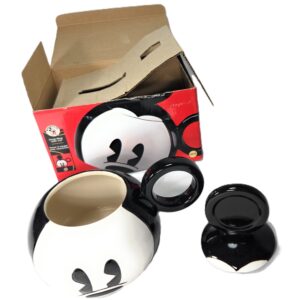 Vintage 1996 Never Used in Box Disney Mickey Mouse Soup Mug w/ Lid Mickey & Co.